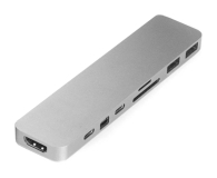 Hyper PRO 8-in-2 MacBook Pro Hub silver - 738636 - zdjęcie 1