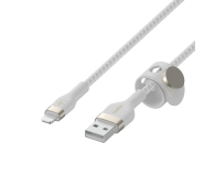 Belkin USB-A - LTG Braided Silicone 3m White - 733134 - zdjęcie 3