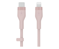 Belkin USB-C - Lightning Silicone 1m Pink - 733071 - zdjęcie 1