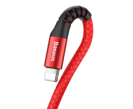 Baseus Kabel USB-A - Lightning Spring 1m (2A, czerwony) - 739820 - zdjęcie 3