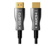 Claroc Przewód światłowodowy HDMI 2.0 (AOC, 4K, 15m) - 725457 - zdjęcie 1
