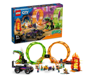 LEGO City 60339 Kaskaderska arena z dwoma pętlami - 1041296 - zdjęcie 8