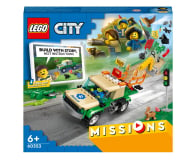 LEGO City 60353 Misje ratowania dzikich zwierząt - 1042845 - zdjęcie 1