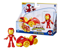 Hasbro Spidey i super kumple Pojazd Iron Racer + figurka - 1043993 - zdjęcie 3