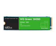 WD 480GB M.2 PCIe NVMe Green SN350 - 1042754 - zdjęcie 1