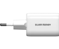 Silver Monkey Ładowarka sieciowa 30W USB-C PD + USB-A QC - 698300 - zdjęcie 4