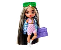 Barbie Extra Minis Mała lalka czarne włosy - 1033016 - zdjęcie 4