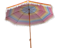 ROYOKAMP Duży Boho parasol plażowo ogrodowy 180cm - 1048661 - zdjęcie 4