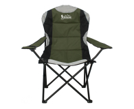 ROYOKAMP Krzesło turystyczne składane lux 60x60x100cm zielono-czarne - 1048571 - zdjęcie 1