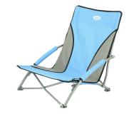 Nils Camp Składane krzesło leżak plażowy niebieski - 1047678 - zdjęcie 1
