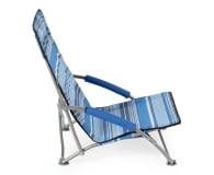 Nils Camp Składane krzesło leżak plażowy turkusowy - 1047683 - zdjęcie 4