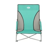 Nils Camp Składane krzesło leżak plażowy zielono szary - 1047676 - zdjęcie 2