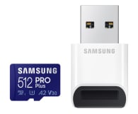 Samsung 512GB microSDXC PRO Plus 160MB/s z czytnikiem - 729806 - zdjęcie 1