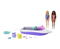 Barbie Zestaw filmowy 2 lalki + łódź