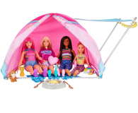 Barbie Kempingowy namiot Zestaw 2 lalki - 1050815 - zdjęcie 2