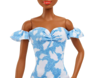 Barbie Fashionistas Lalka Niebieska sukienka tie dye - 1051569 - zdjęcie 5