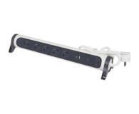 Legrand Przedłużacz ochronny - 5 gniazda, USB, USB-C, 1,5m - 1047770 - zdjęcie 1