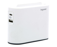 Legrand Rozgałęziacz - 2 gniazda, USB, USB-C - 1047786 - zdjęcie 1