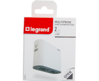 Legrand Rozgałęziacz - 2 gniazda, USB, USB-C - 1047786 - zdjęcie 6