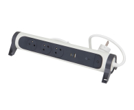 Legrand Przedłużacz ochronny - 3 gniazda, USB, USB-C, 1,5m - 1047768 - zdjęcie 1