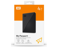 WD My Passport 4TB USB 3.2 Gen. 1 Czarny - 530407 - zdjęcie 6