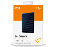 WD My Passport Ultra 2TB USB 3.2 Gen. 1 Niebieski - 530423 - zdjęcie 6