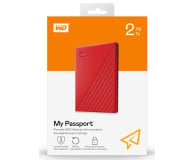 WD My Passport 2TB USB 3.2 Gen. 1 Czerwony - 530402 - zdjęcie 7