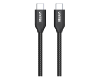 Unitek Kabel USB-C - USB-C 2m (100W, w oplocie)