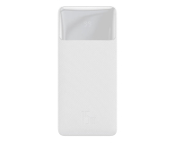 Baseus Bipow 10000mAh, 2xUSB, USB-C, 15W (biały) - 1053772 - zdjęcie 1