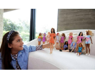 Barbie Fashionistas Lalka Pomarańczowa sukienka w kwiaty - 1053390 - zdjęcie 6