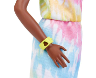 Barbie Fashionistas Lalka Tęczowy kombinezon tie-dye - 1053387 - zdjęcie 3