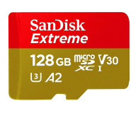 SanDisk 128GB microSDXC Extreme 190MB/s A2 C10 V30 UHS-I U3 - 1058577 - zdjęcie 1
