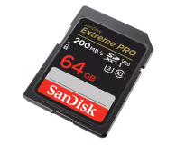 SanDisk 64GB SDXC Extreme PRO 200MB/s A2 C10 V30 UHS-I U3 - 1058642 - zdjęcie 3