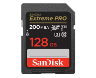 SanDisk 128GB SDXC Extreme PRO 200MB/s A2 C10 V30 UHS-I U3 - 1058643 - zdjęcie 1
