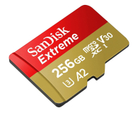 SanDisk 256GB microSDXC Extreme 190MB/s A2 C10 V30 UHS-I U3 - 1058579 - zdjęcie 3