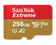 SanDisk 256GB microSDXC Extreme 190MB/s A2 C10 V30 UHS-I U3