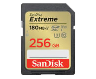 SanDisk 256GB SDXC Extreme 180MB/s A2 C10 V30 UHS-I U3