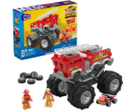 Mega Bloks Hot Wheels Monster Trucks Mega Construx 5-Alarm + łazik ATV - 1053111 - zdjęcie 4