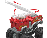 Mega Bloks Hot Wheels Monster Trucks Mega Construx 5-Alarm + łazik ATV - 1053111 - zdjęcie 3