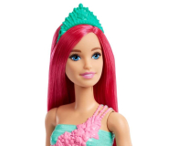 Barbie Dreamtopia Lalka podstawowa malinowe włosy - 1053741 - zdjęcie 4