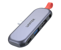 Unitek Hub USB-C (HDMI 4K, audio, PD 100W) - 736383 - zdjęcie 1