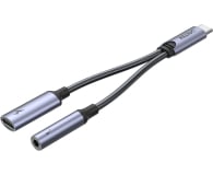 Unitek Adapter USB-C - minijack 3.5mm, USB-C 60W - 1062633 - zdjęcie 3