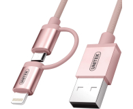 Unitek Kabel USB-A - Lightning/micro USB- - 1062630 - zdjęcie 2