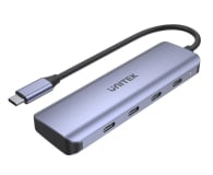 Unitek HUB USB-C 3.1, 4x USB-C, 5 Gbps - 1062643 - zdjęcie 2