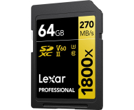 Lexar 64GB 1800x Professional SDXC UHS-II U3 V60 - 1063932 - zdjęcie 3