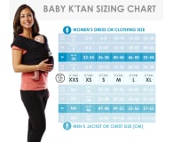 Baby K'tan Chusta do noszenia dzieci Original Denim XL - 1063060 - zdjęcie 9