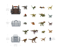 Mattel Jurassic World Kalendarz adwentowy - 1065534 - zdjęcie 3