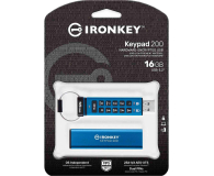 Kingston 16GB IronKey Keypad 200 FIPS 140-3 Lvl 3 AES-256 - 1070335 - zdjęcie 3