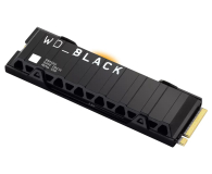 WD 1TB M.2 PCIe Gen4 NVMe Black SN850X Heatsink - 1073280 - zdjęcie 2