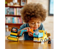 LEGO DUPLO 10931 Ciężarówka i koparka gąsienicowa - 562870 - zdjęcie 7